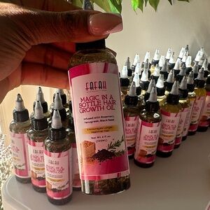 Magic in a Bottle Hair Growth Oil - Pink